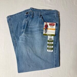 NWT Wrangler Jeans Men's 44X30 Five Star‎ Comfort Flex Waistband Regular Fit
